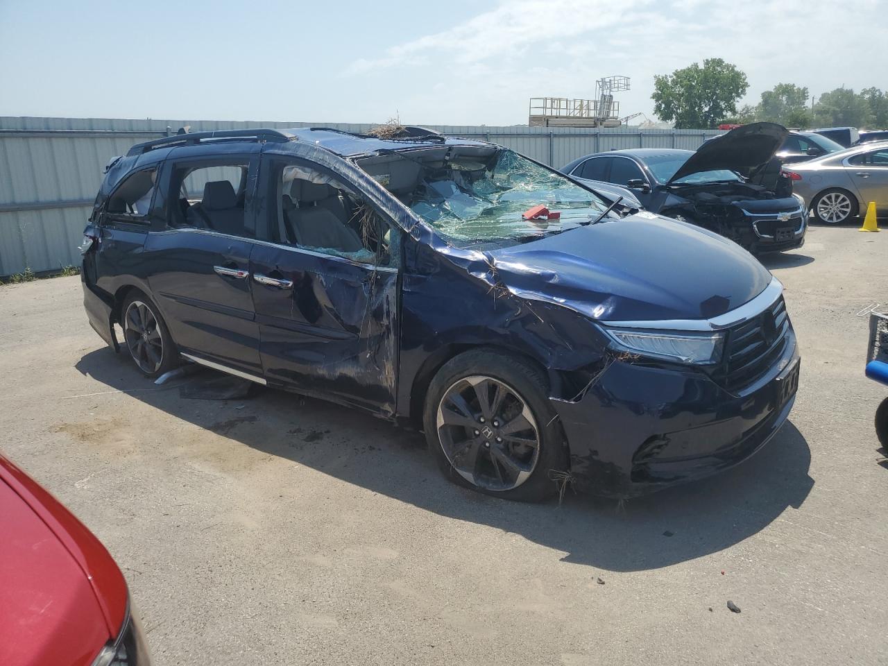 2022 HONDA ODYSSEY ELITE VIN:5FNRL6H94NB056746