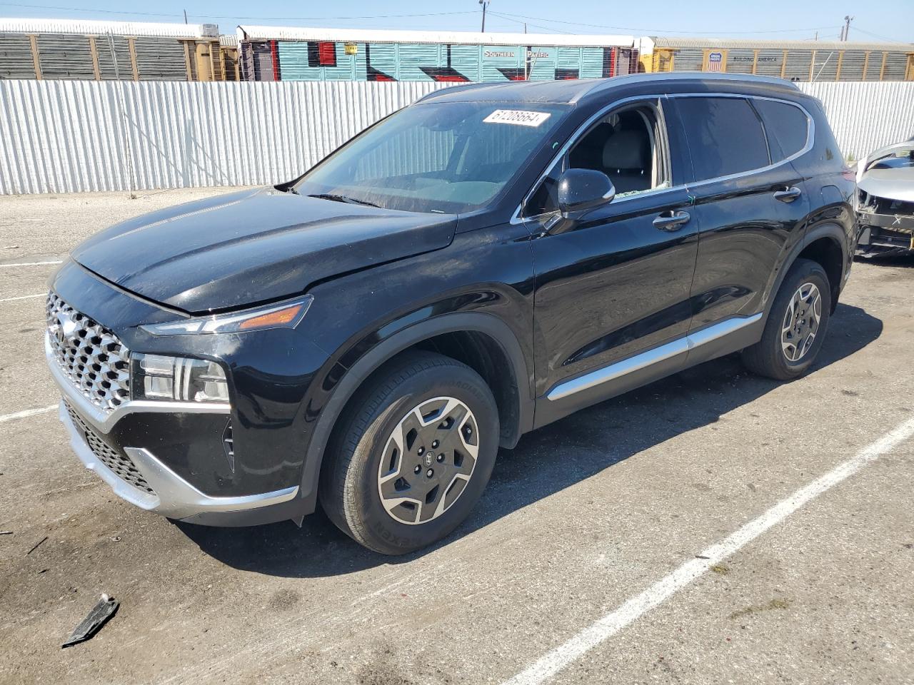 2022 HYUNDAI SANTA FE BLUE VIN:KM8S2DA10NU037501