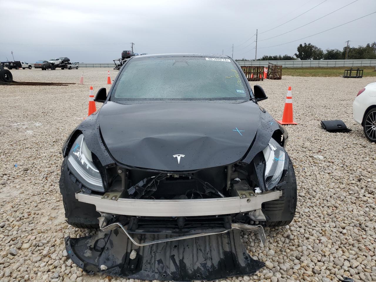 2022 TESLA MODEL Y  VIN:7SAYGDEE8NA001593