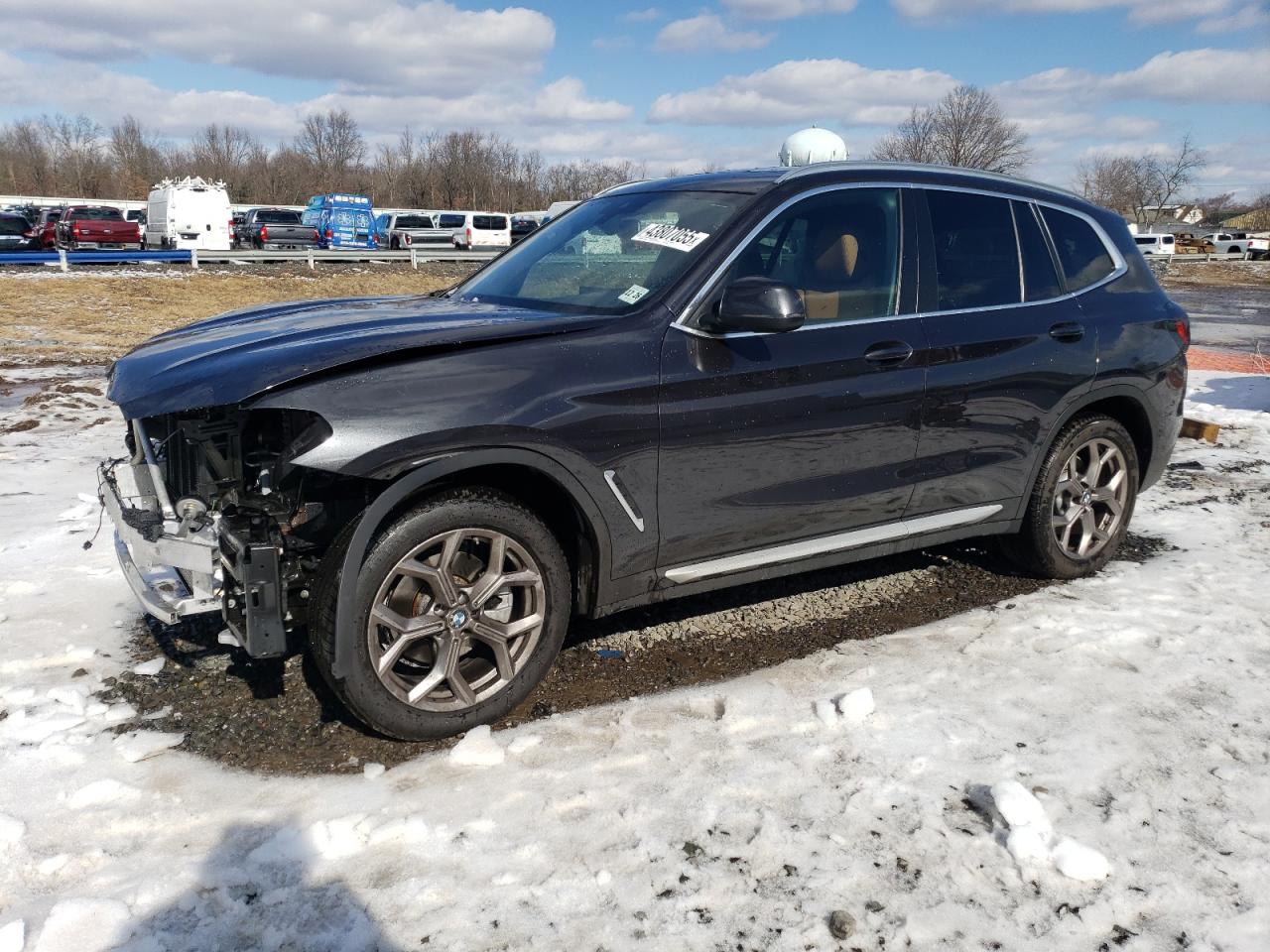 2022 BMW X3 XDRIVE30I VIN:5UX53DP08N9K58729