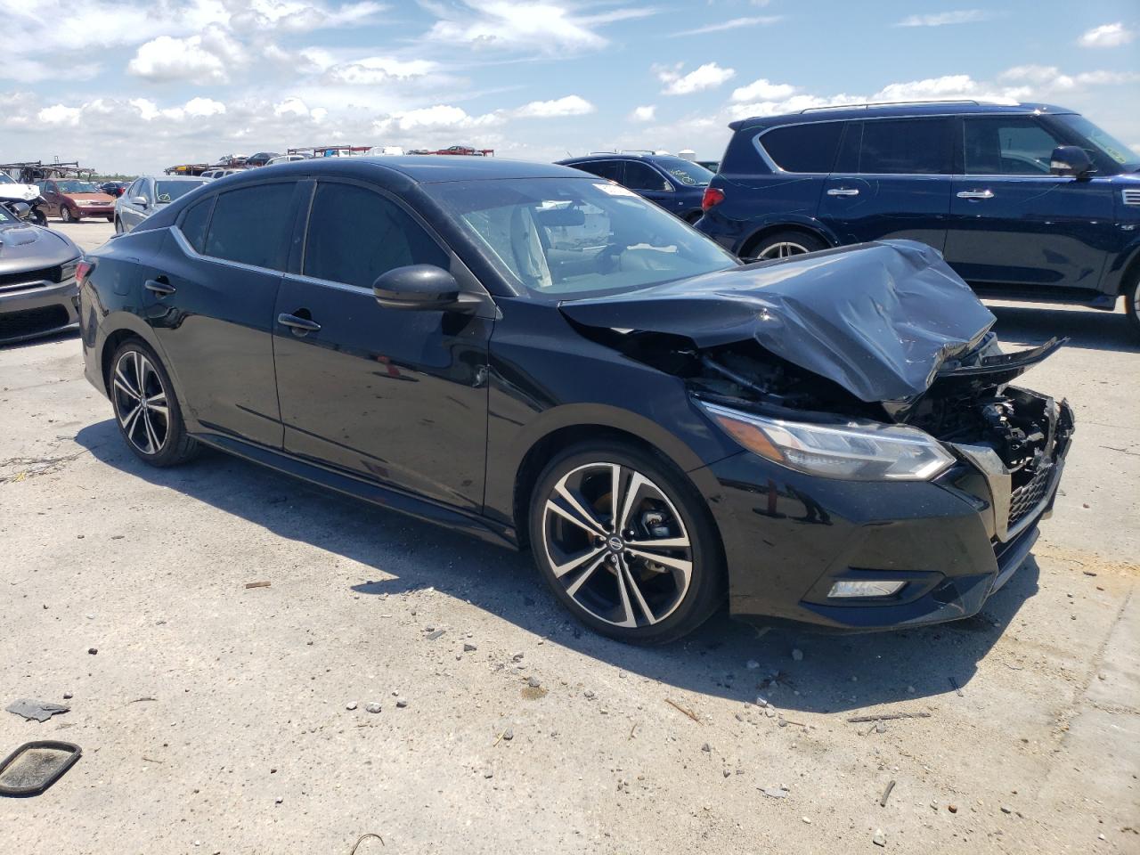 2022 NISSAN SENTRA SR VIN:3N1AB8DV6NY302542