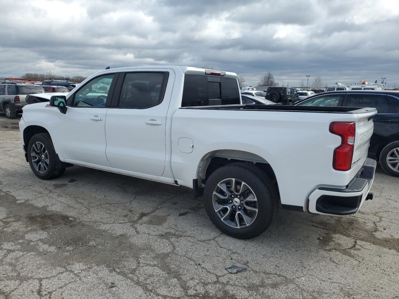 2022 CHEVROLET SILVERADO LTD K1500 RST VIN:3GCUYEEDXNG107529