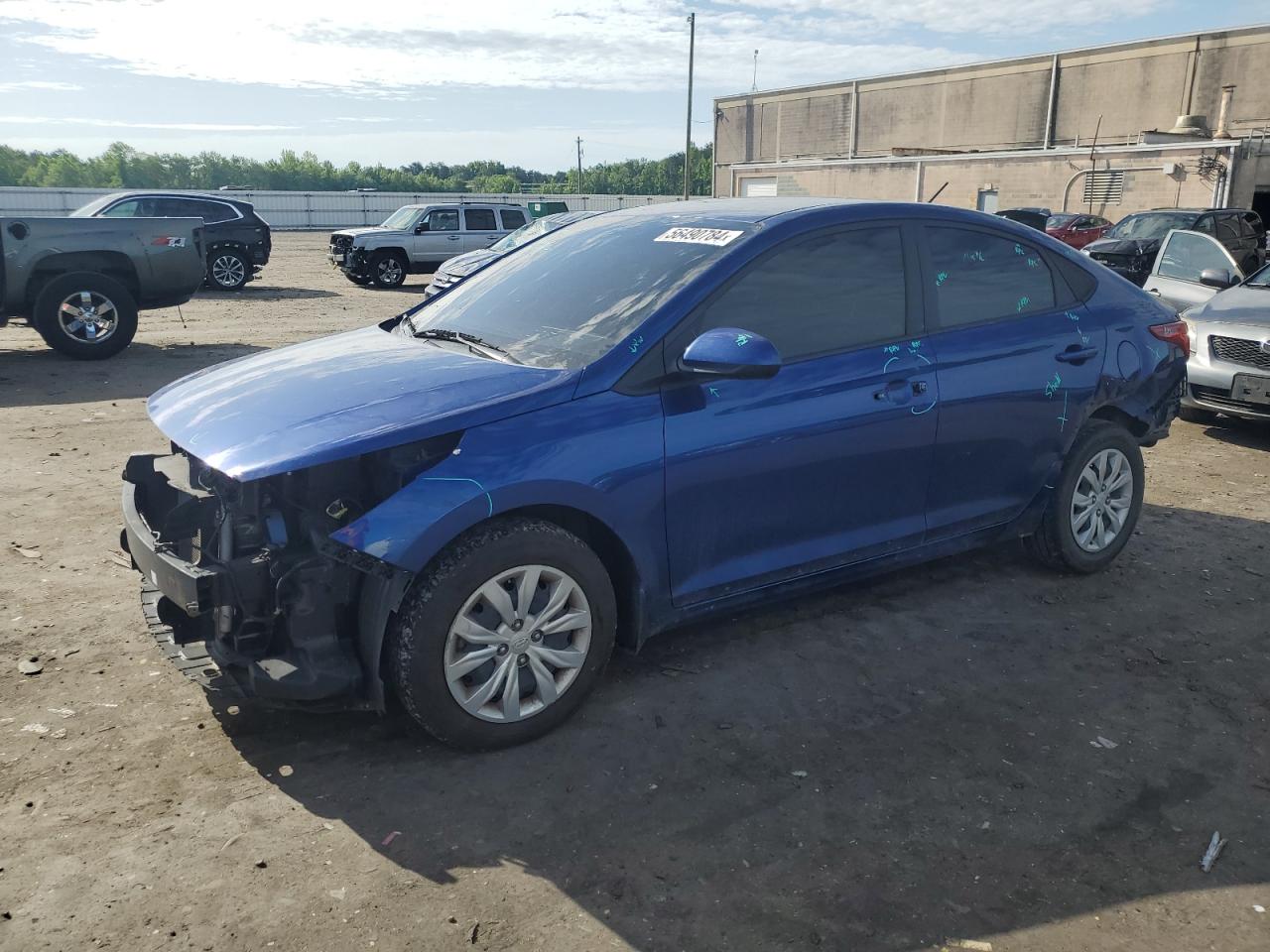 2022 HYUNDAI ACCENT SE VIN:3KPC24A66NE166684