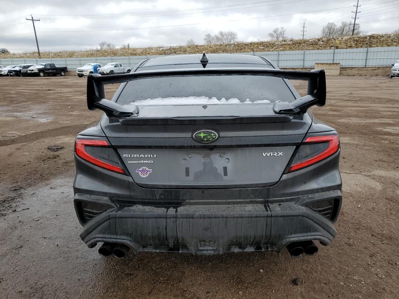 2022 SUBARU WRX GT VIN:JF1VBAU67N8020801