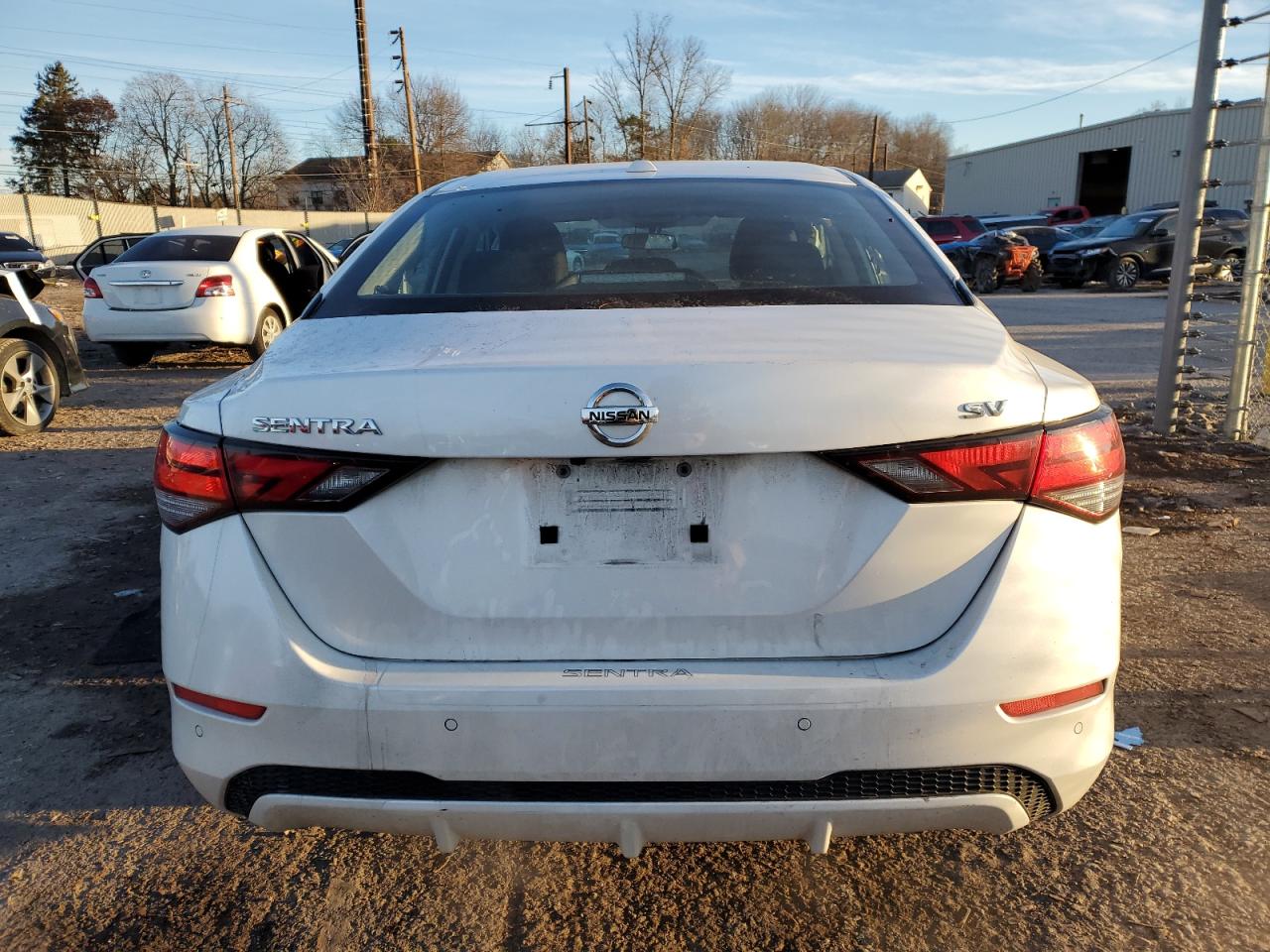 2022 NISSAN SENTRA SV VIN:3N1AB8CV5NY205706
