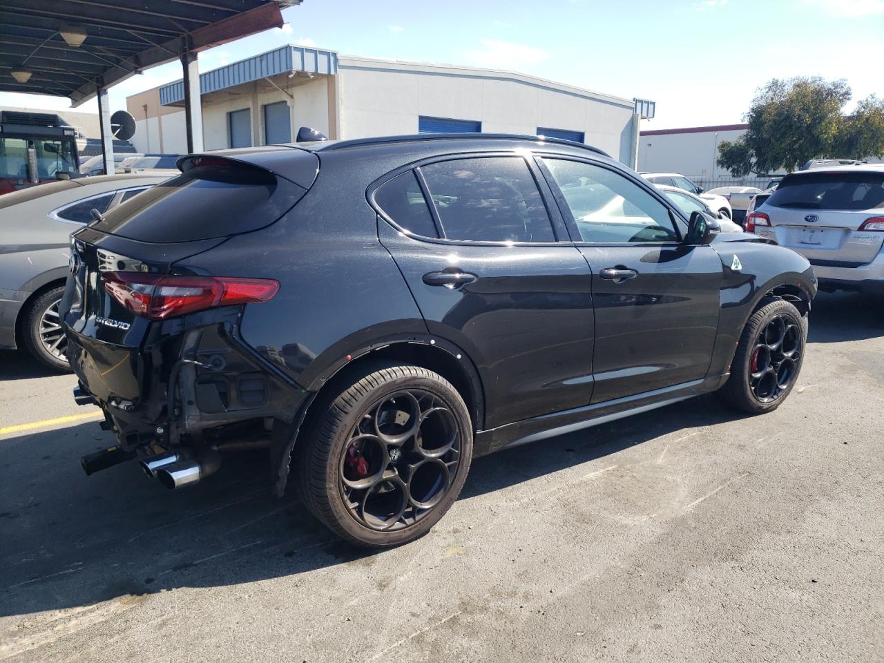 2022 ALFA ROMEO STELVIO QUADRIFOGLIO VIN:ZASPAKEV8N7D24072