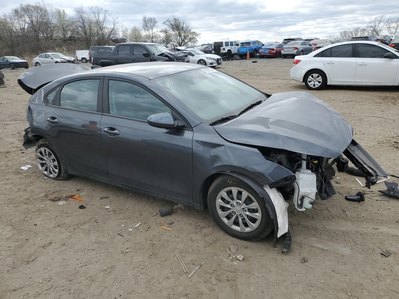 2022 KIA FORTE FE VIN:3KPF24AD6NE499589