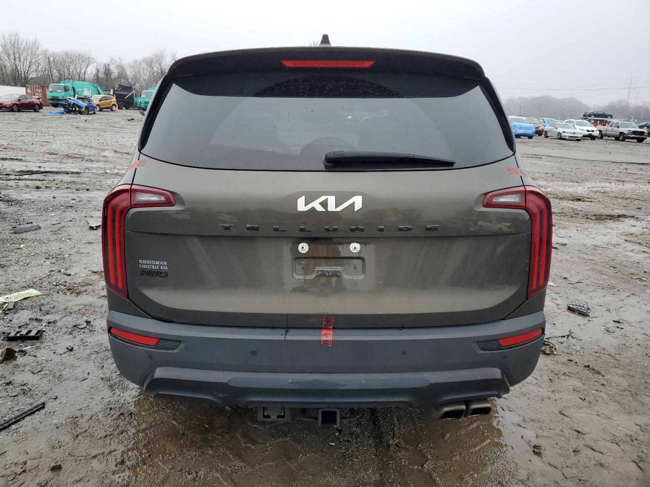 2022 KIA TELLURIDE SX VIN:5XYP5DHC3NG200426