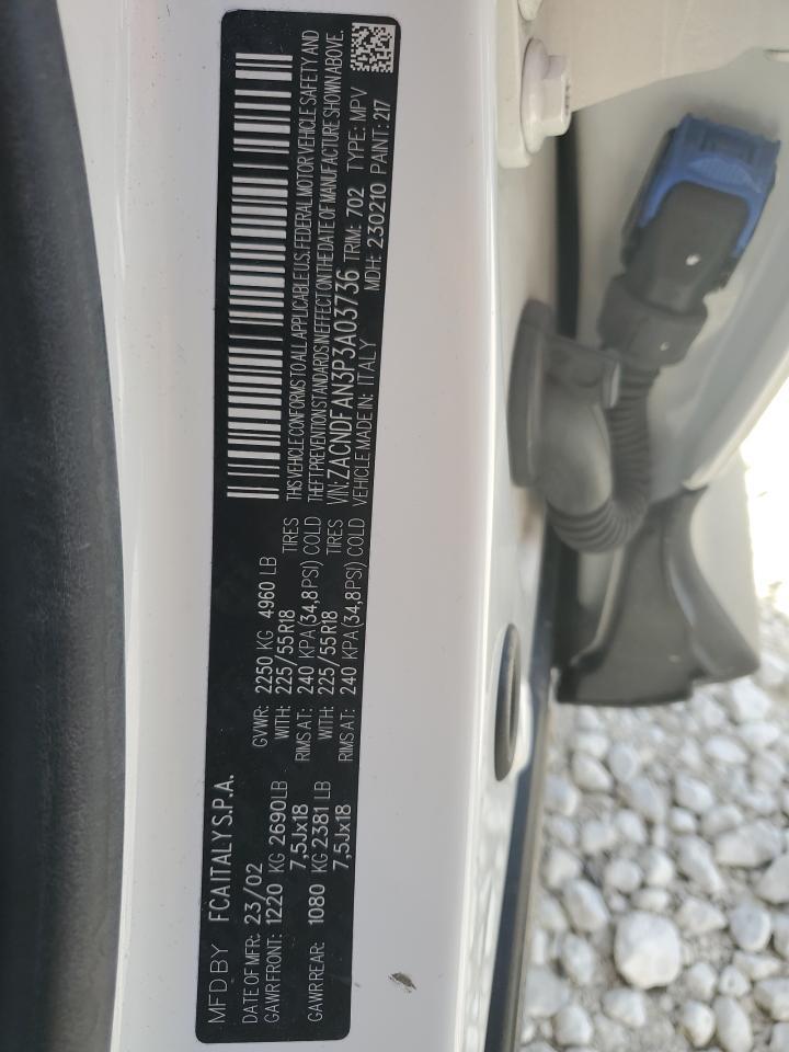 2023 DODGE HORNET GT VIN:ZACNDFAN3P3A03736