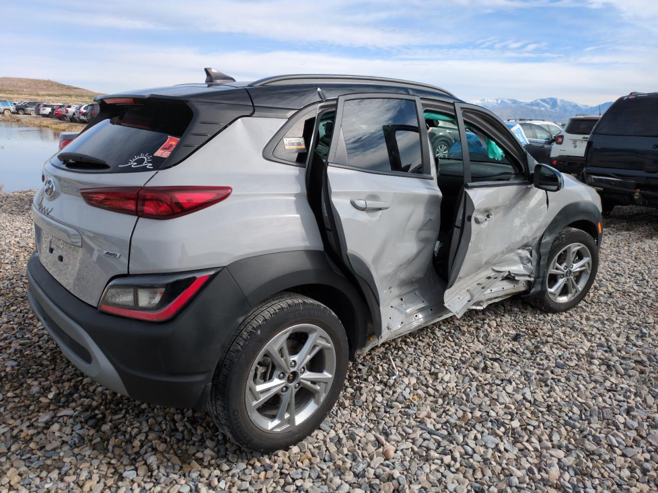 2023 HYUNDAI KONA SEL VIN:KM8K6CAB8PU996588