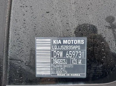 2019 Kia Sportage KNAPN813BKK659731 VIN:KNAPN813BKK659731