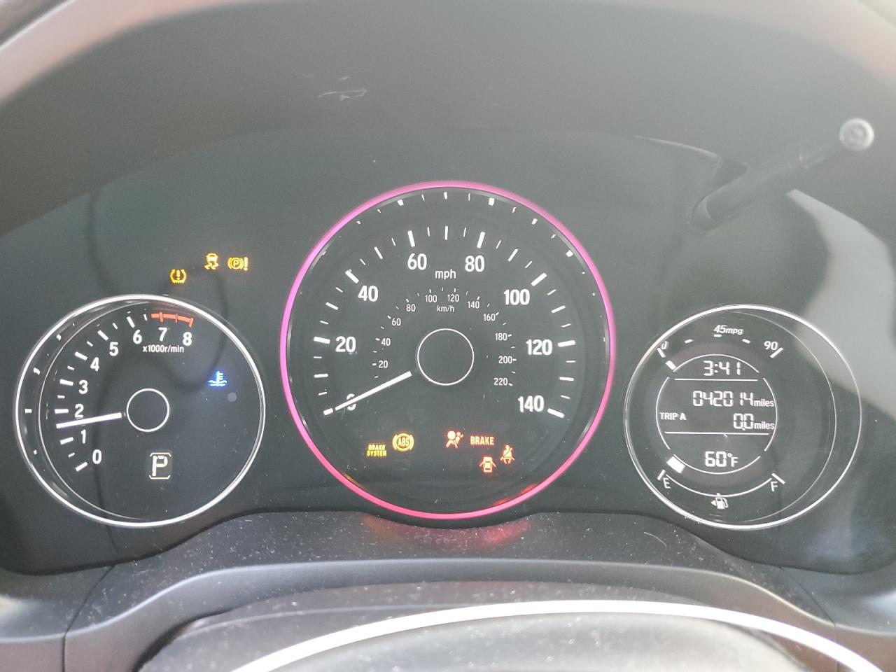 2022 HONDA HR-V LX VIN:3CZRU5H34NM717488