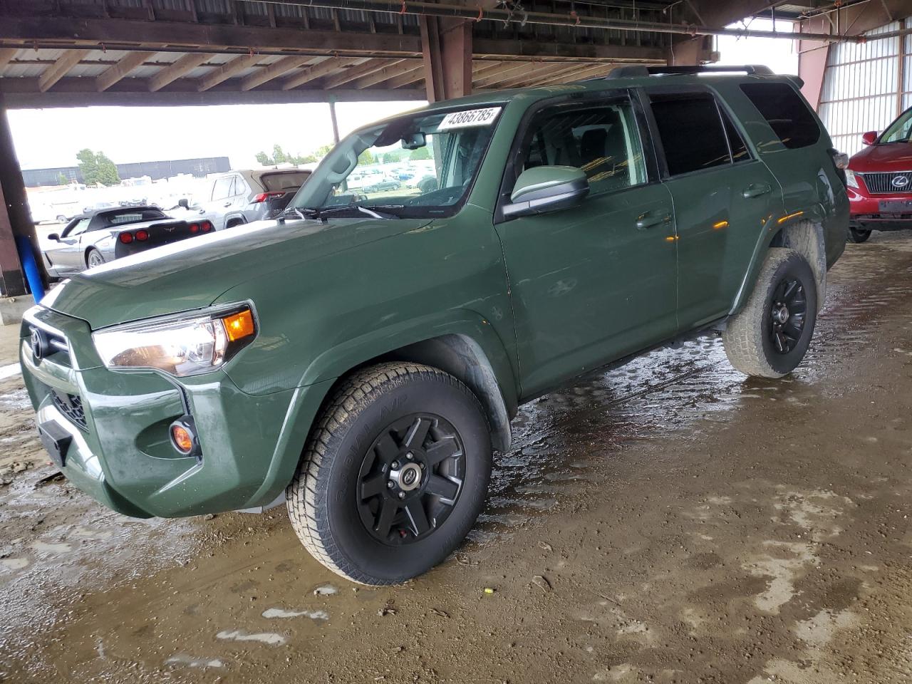 2022 TOYOTA 4RUNNER TRAIL VIN:JTETU5JR2N5982826