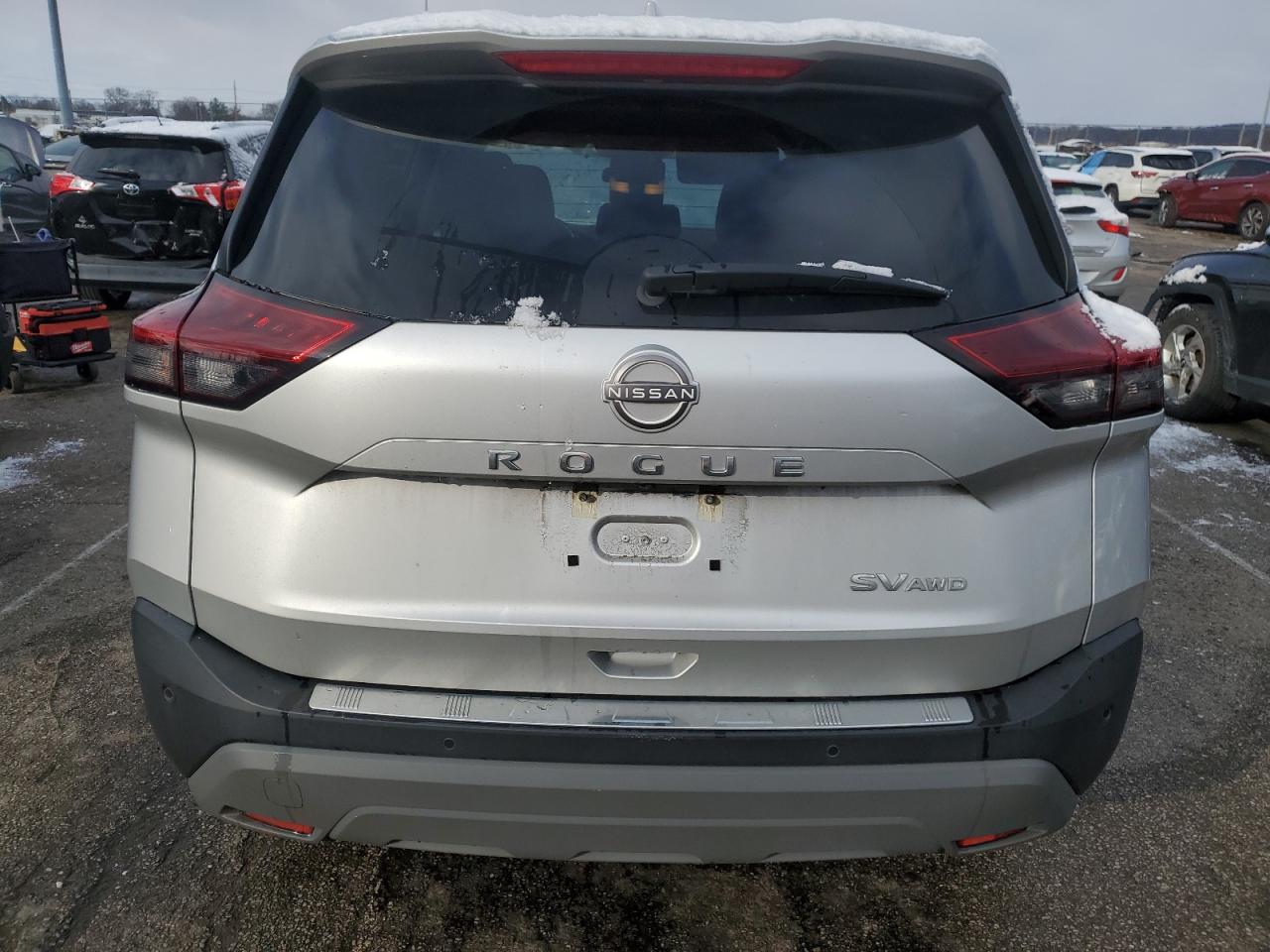 2022 NISSAN ROGUE SV VIN:5N1BT3BB4NC676114