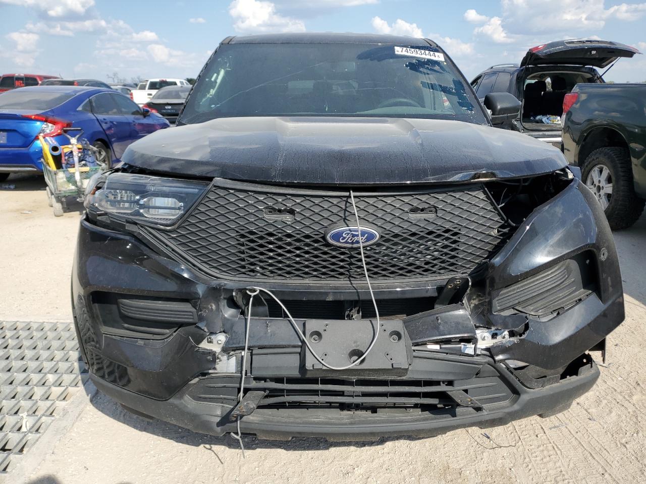 2022 FORD EXPLORER POLICE INTERCEPTOR VIN:1FM5K8AB4NGC26406