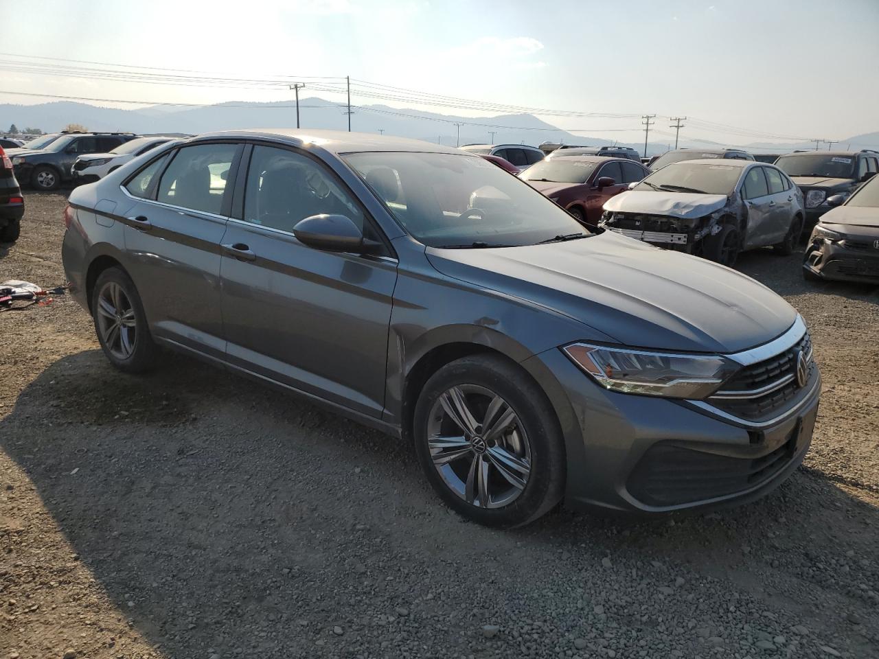 2022 VOLKSWAGEN JETTA SE VIN:3VWEM7BU5NM003030