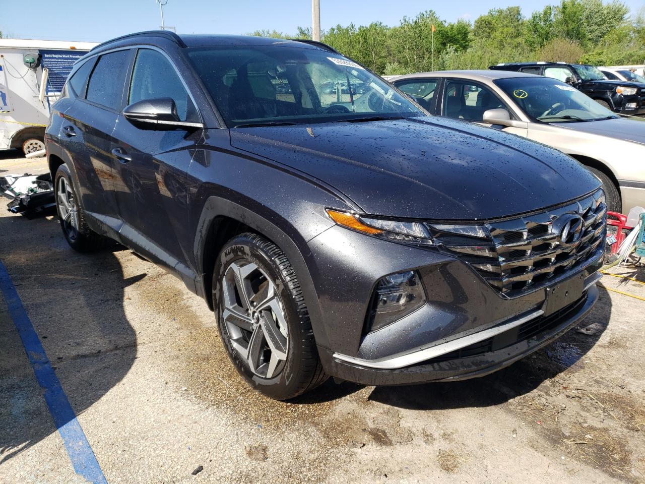 2022 HYUNDAI TUCSON SEL VIN:5NMJC3AE4NH135562