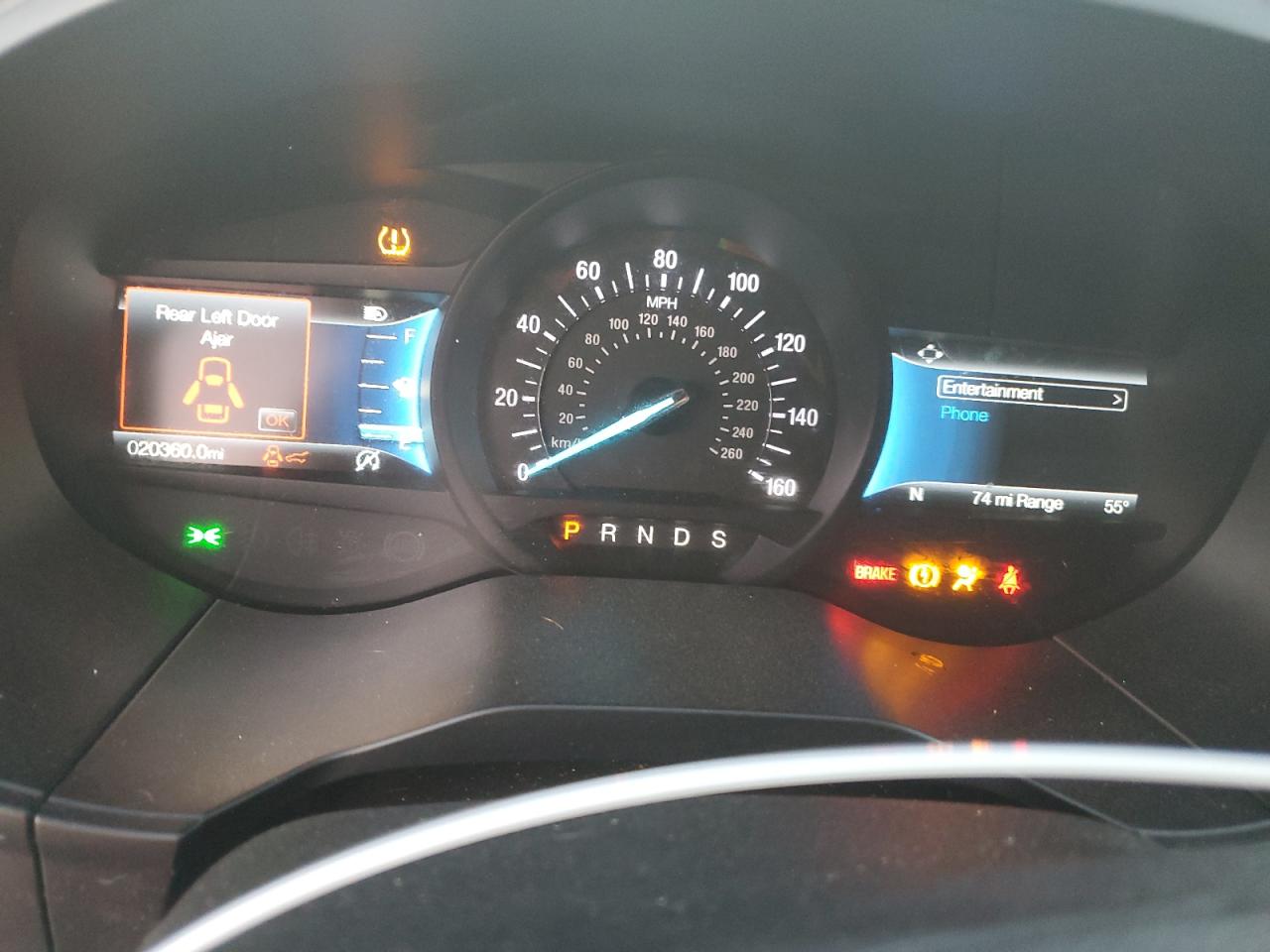 2022 FORD EDGE SEL VIN:2FMPK4J98NBA97012