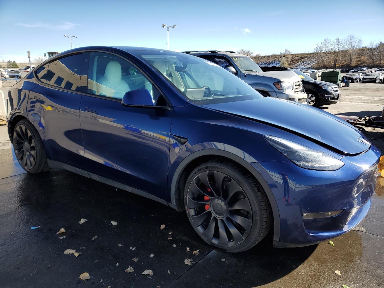 2022 TESLA MODEL Y  VIN:7SAYGDEF1NF405525