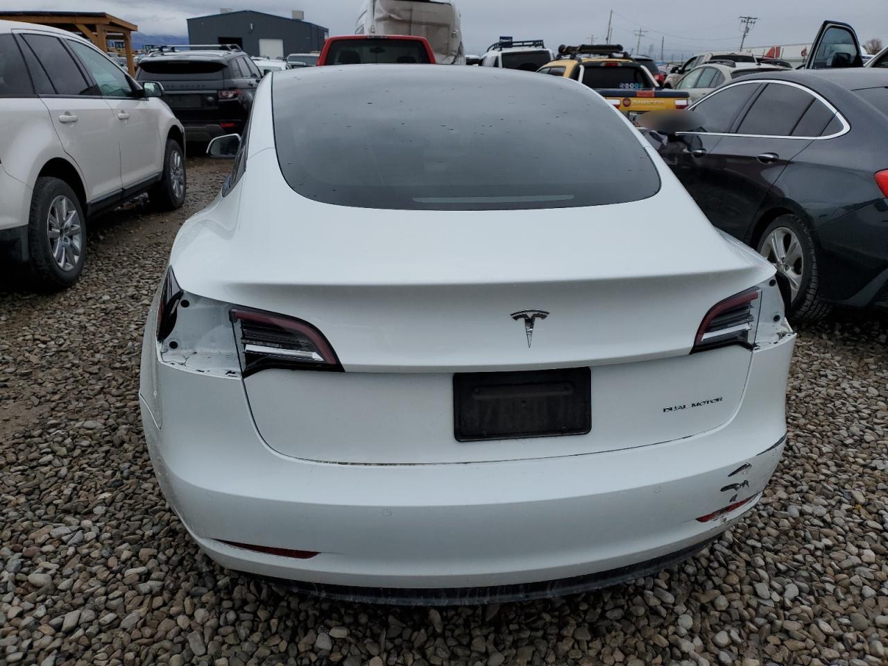 2022 TESLA MODEL 3  VIN:5YJ3E1EB0NF143604