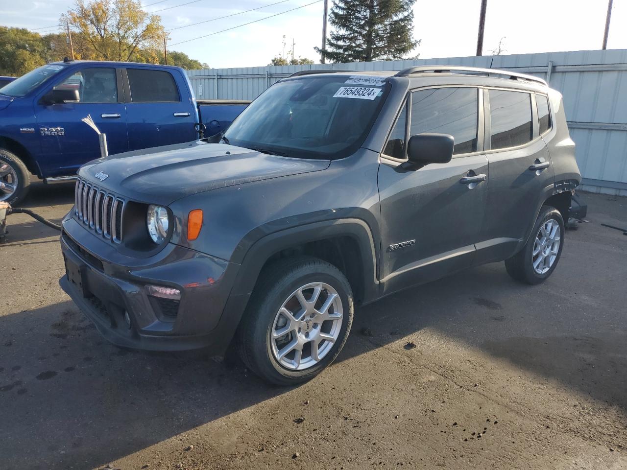 2022 JEEP RENEGADE LATITUDE VIN:ZACNJDB10NPN47624