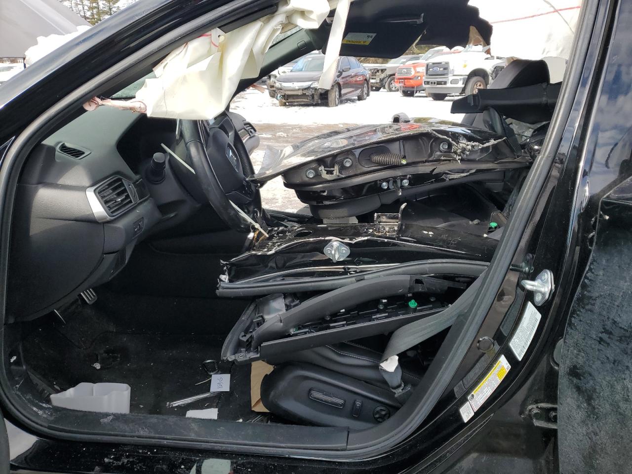 2022 HONDA ACCORD SPORT VIN:1HGCV1F35NA001587