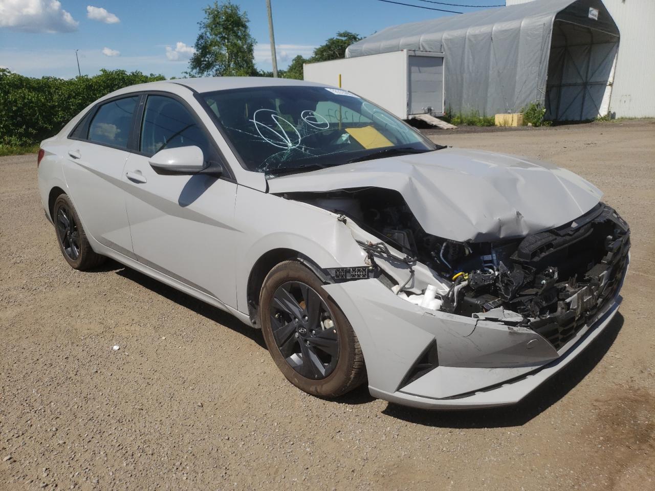 2022 HYUNDAI ELANTRA SEL VIN:KMHLM4AGXNU283121