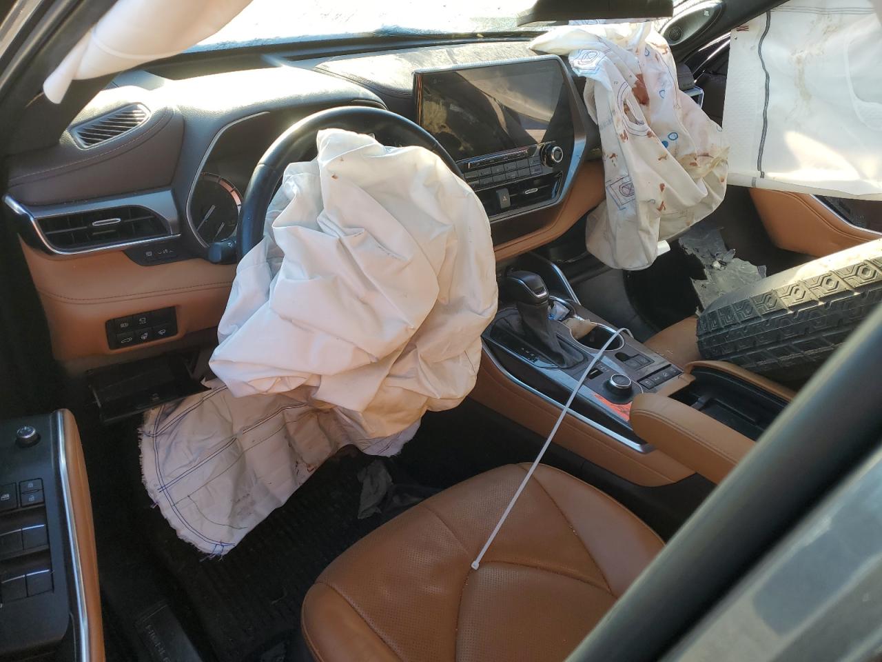 2022 TOYOTA HIGHLANDER PLATINUM VIN:5TDFZRBH0NS161461