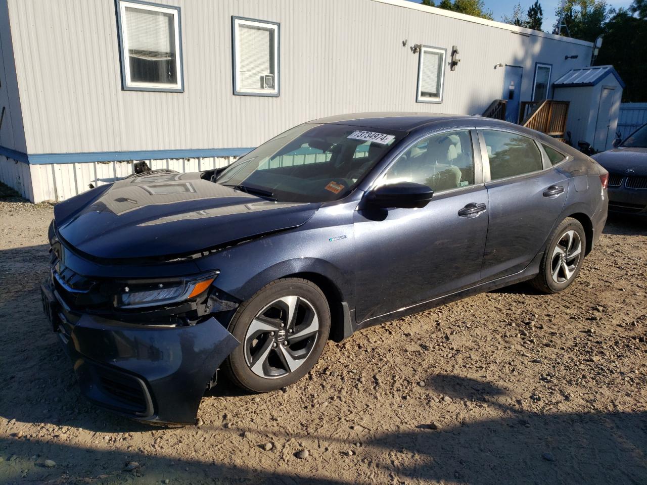 2022 HONDA INSIGHT EX VIN:19XZE4F5XNE009824