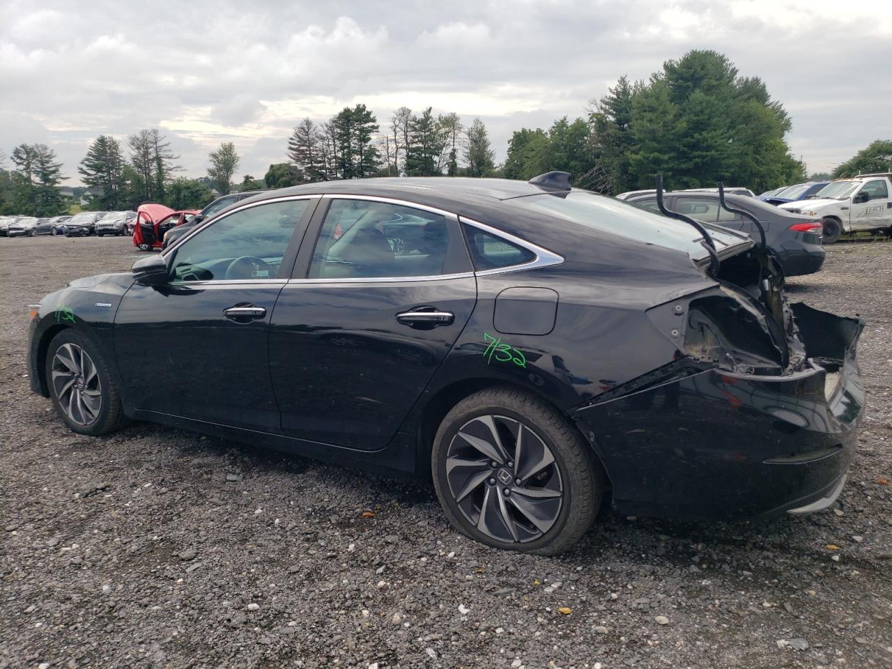 2022 HONDA INSIGHT TOURING VIN:19XZE4F95NE011712