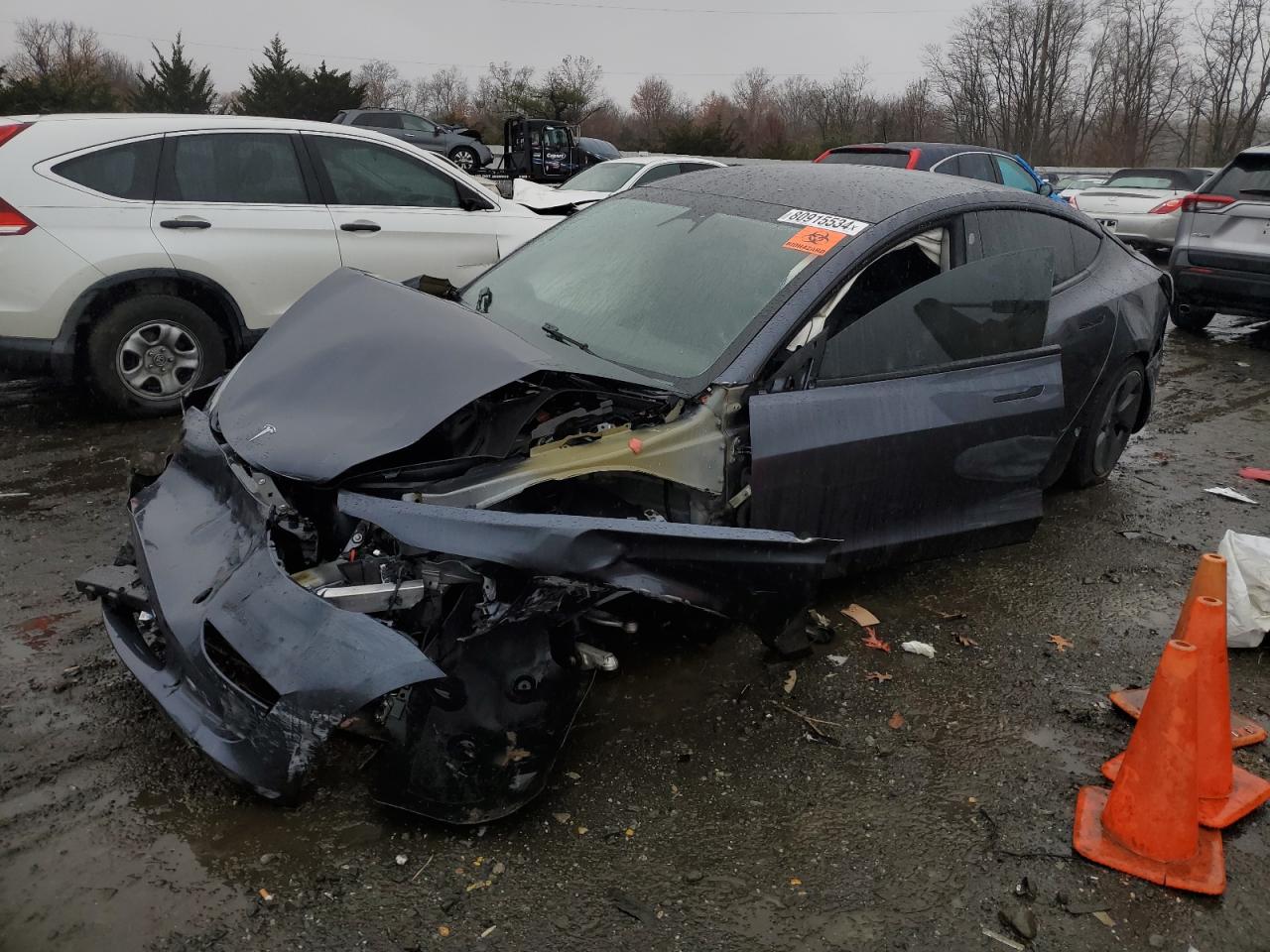 2023 TESLA MODEL 3  VIN:5YJ3E1EA7PF554427