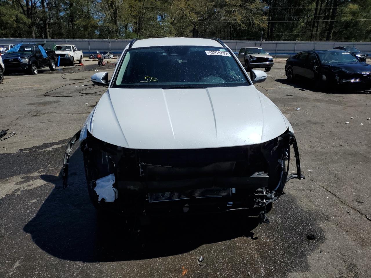 2022 HYUNDAI TUCSON SEL VIN:5NMJBCAE1NH121458