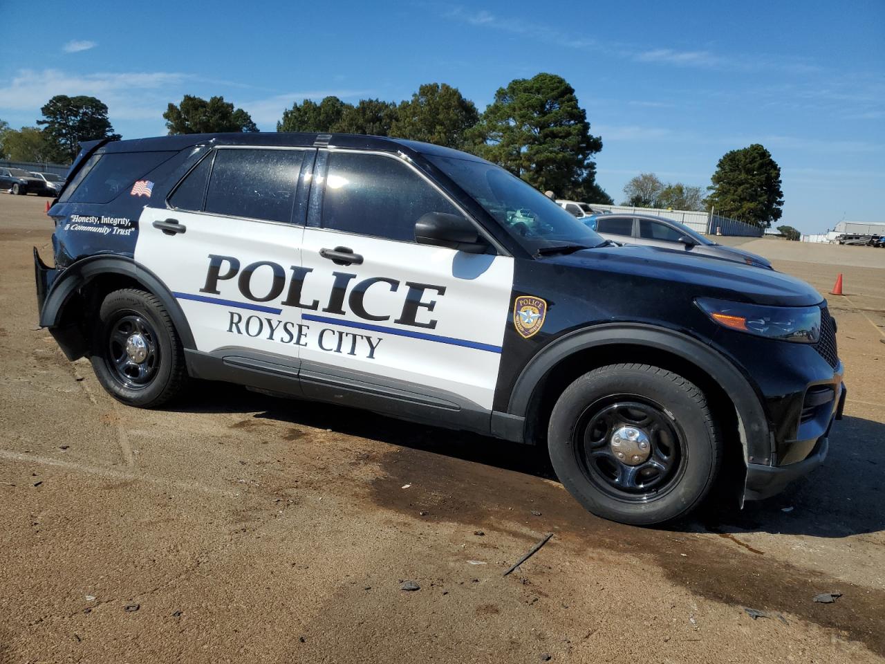 2022 FORD EXPLORER POLICE INTERCEPTOR VIN:1FM5K8AB4NGC06737