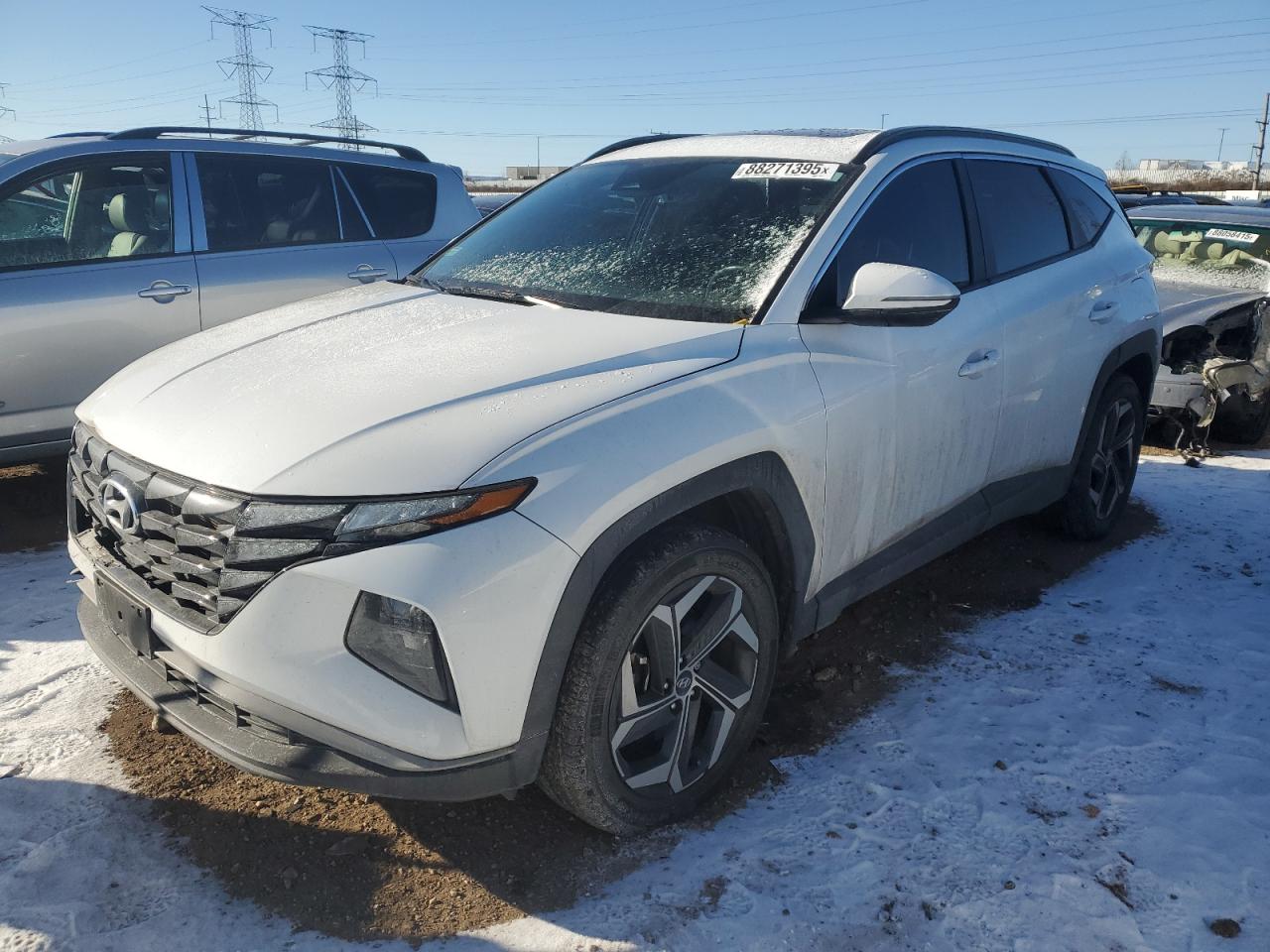 2022 HYUNDAI TUCSON SEL VIN:5NMJFCAE1NH093312