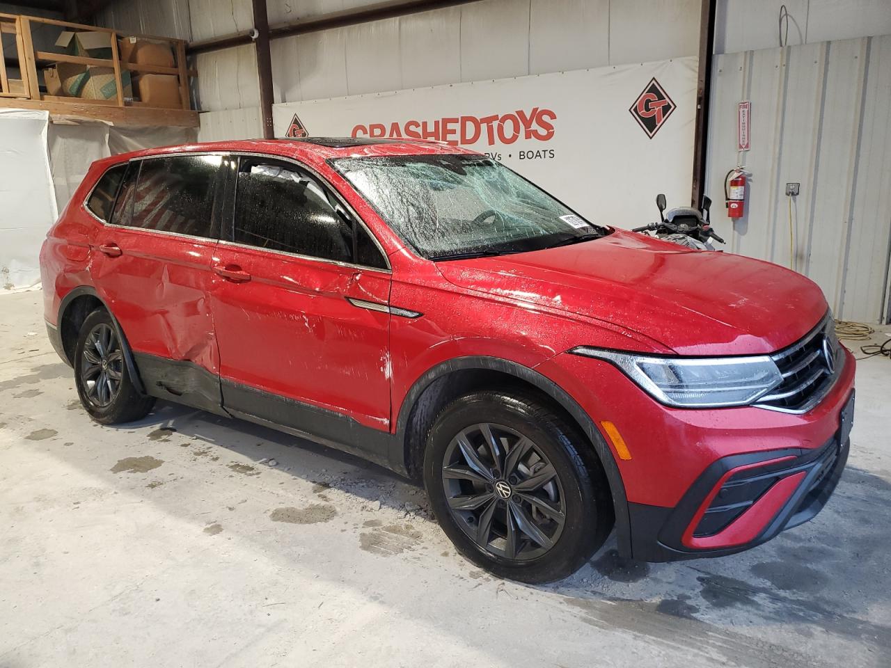 2022 VOLKSWAGEN TIGUAN SE VIN:3VV2B7AX1NM134772