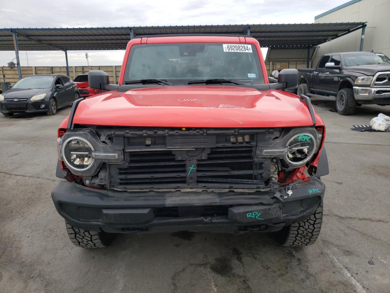 2022 FORD BRONCO BASE VIN:1FMDE5BH9NLB40004