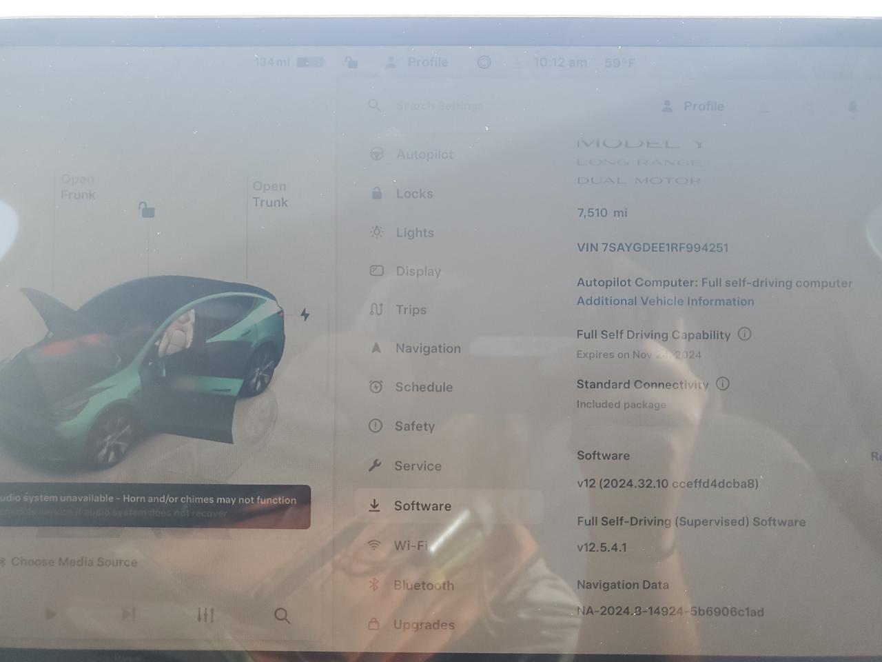 2024 TESLA MODEL Y  VIN:7SAYGDEE1RF994251