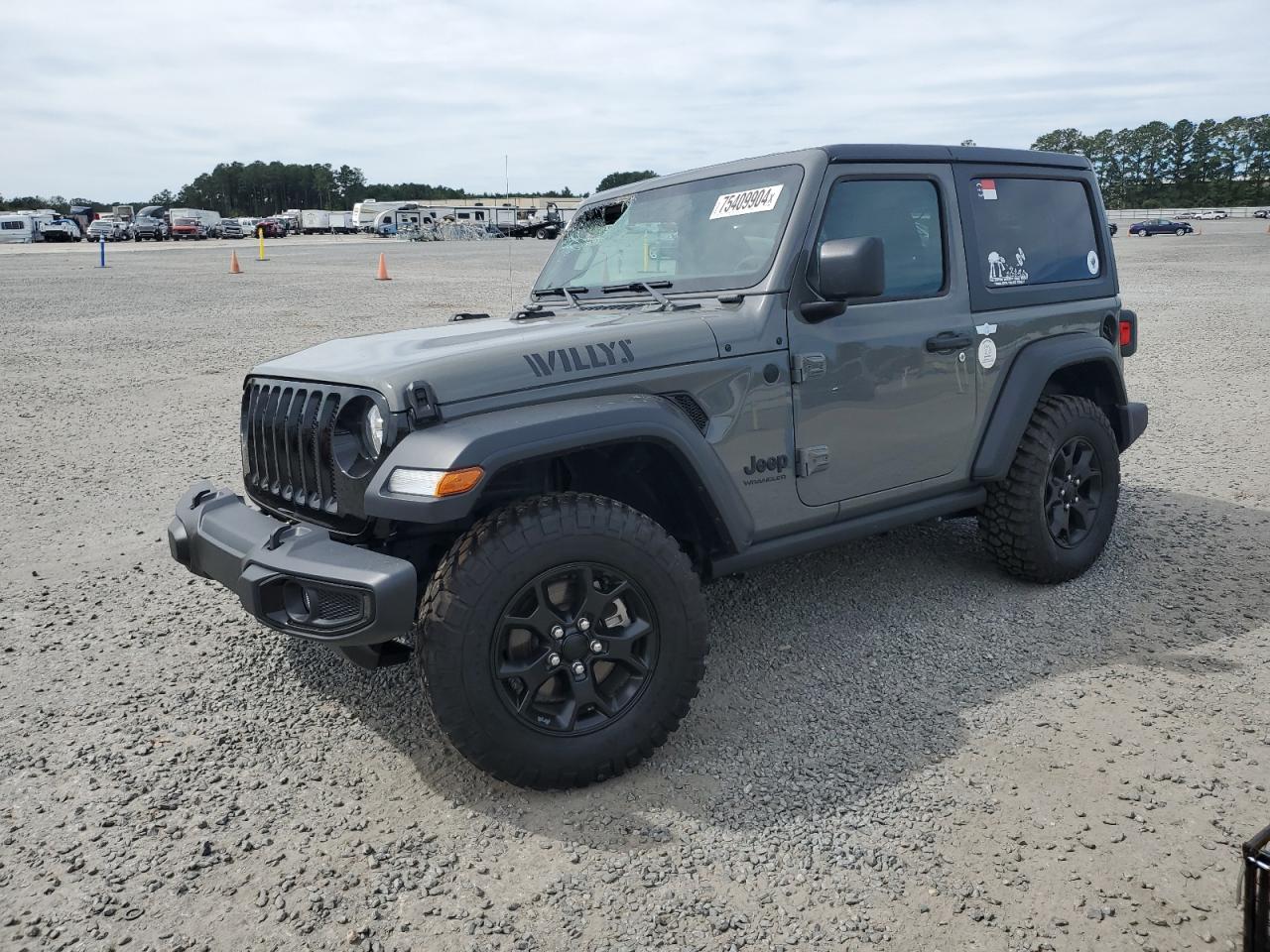 2022 JEEP WRANGLER SPORT VIN:1C4GJXAG3NW237912