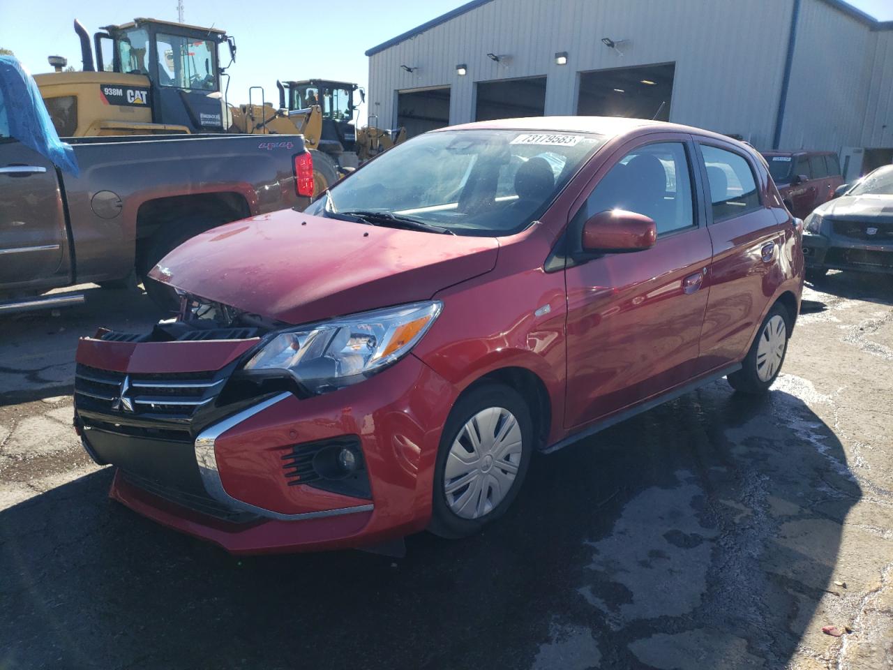 2022 MITSUBISHI MIRAGE ES VIN:ML32AUHJ0NH008864