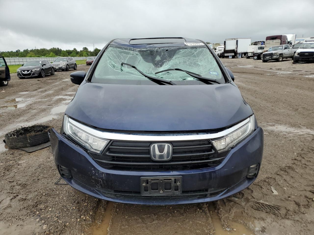 2022 HONDA ODYSSEY EXL VIN:5FNRL6H75NB011362