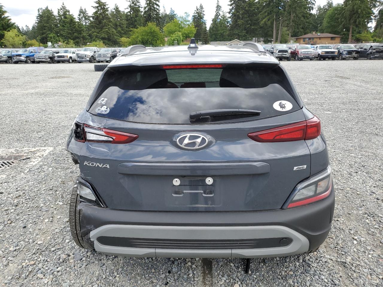 2023 HYUNDAI KONA SEL VIN:KM8K6CAB6PU020809