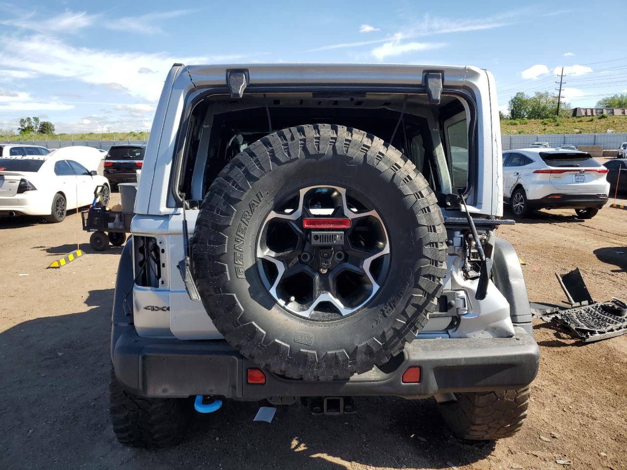 2022 JEEP WRANGLER UNLIMITED RUBICON 4XE VIN:1C4JJXR64NW170349