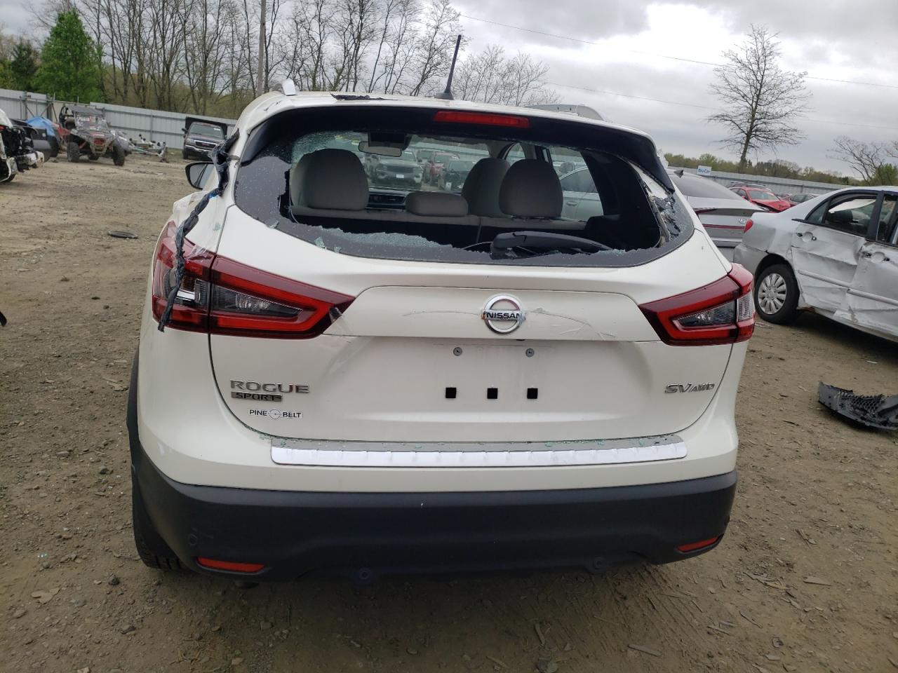 2022 NISSAN ROGUE SPORT SV VIN:JN1BJ1BW4NW476983