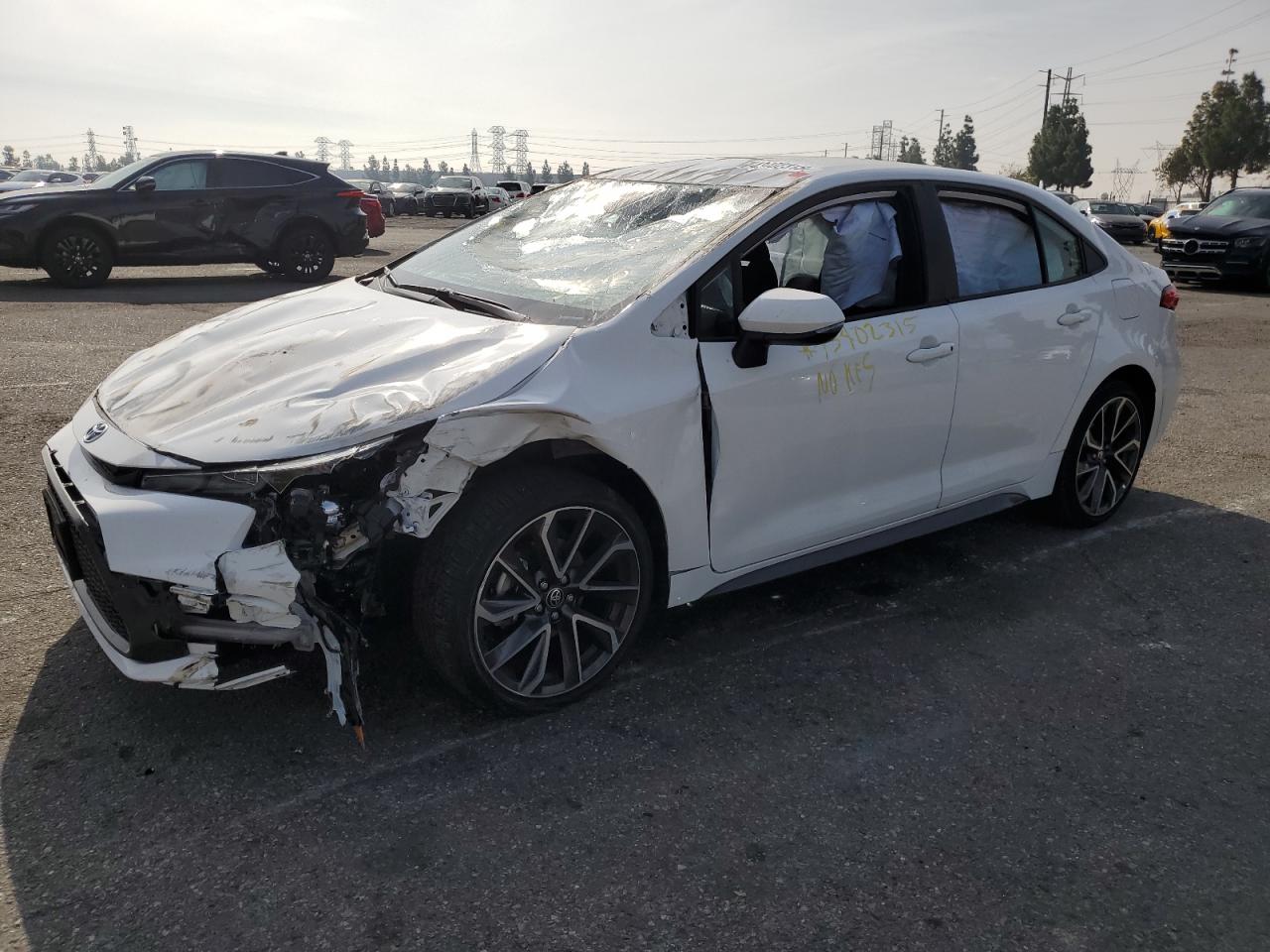 2022 TOYOTA COROLLA SE VIN:JTDS4MCE3N3501806