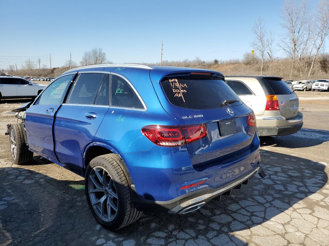 2022 MERCEDES-BENZ GLC 300 4MATIC VIN:W1N0G8EB0NG094909