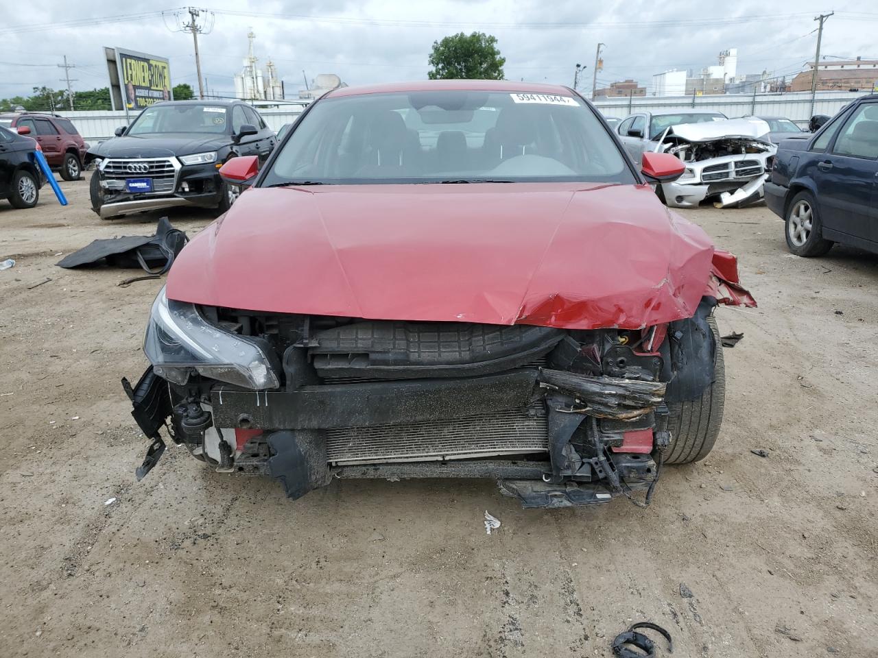 2023 HYUNDAI ELANTRA SEL VIN:KMHLM4AG3PU432522