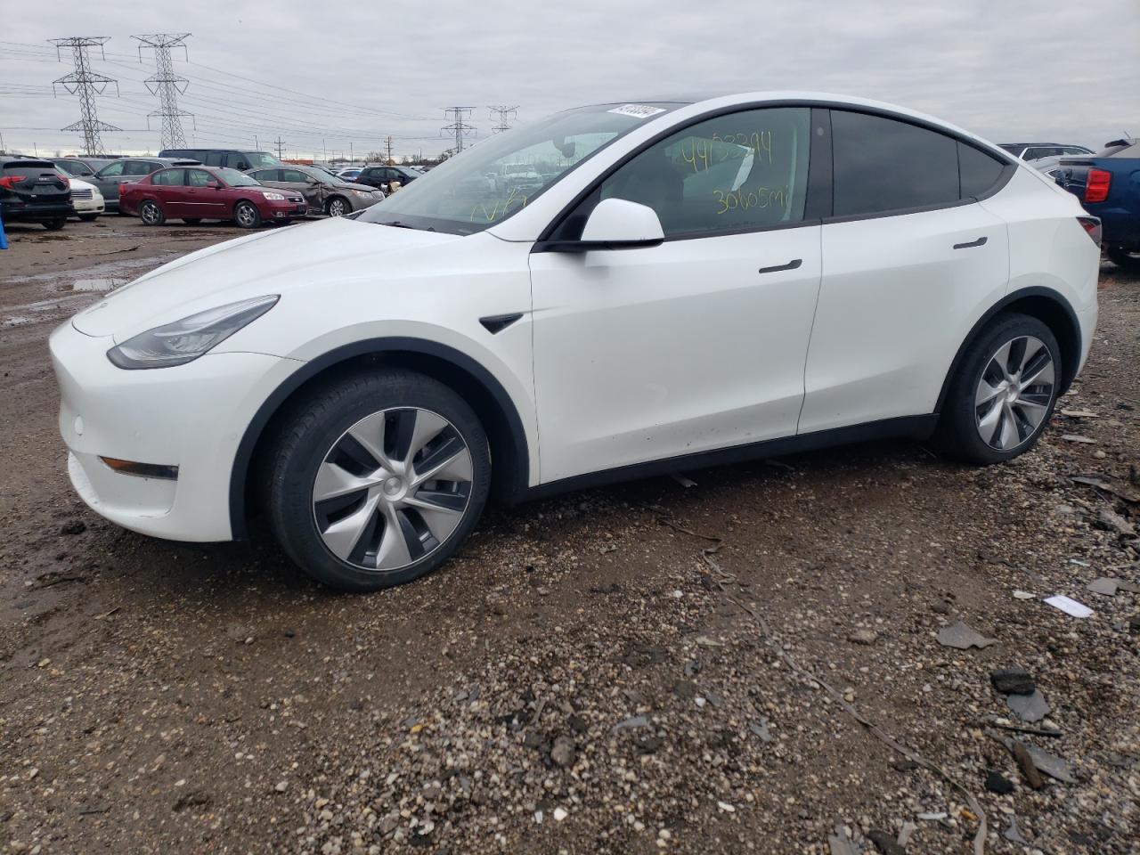 2022 TESLA MODEL Y  VIN:7SAYGAEE8NF515722