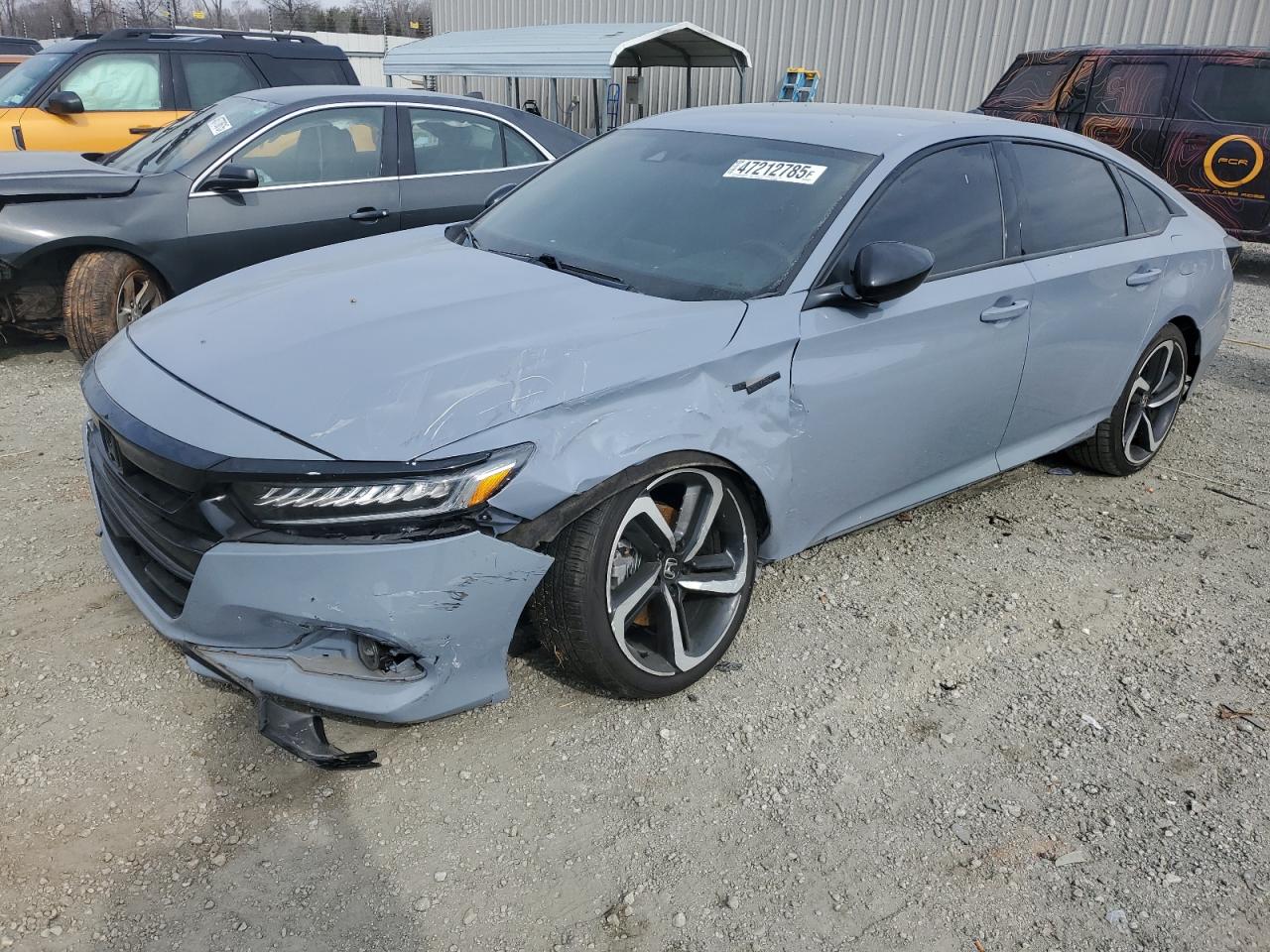 2022 HONDA ACCORD HYBRID SPORT VIN:1HGCV3F28NA000856