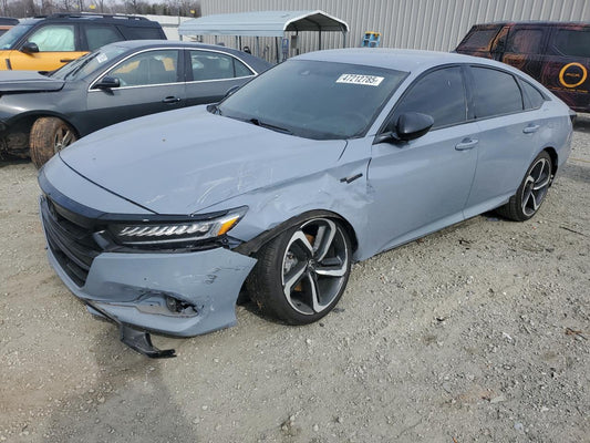 2022 HONDA ACCORD HYBRID SPORT VIN:1HGCV3F28NA000856
