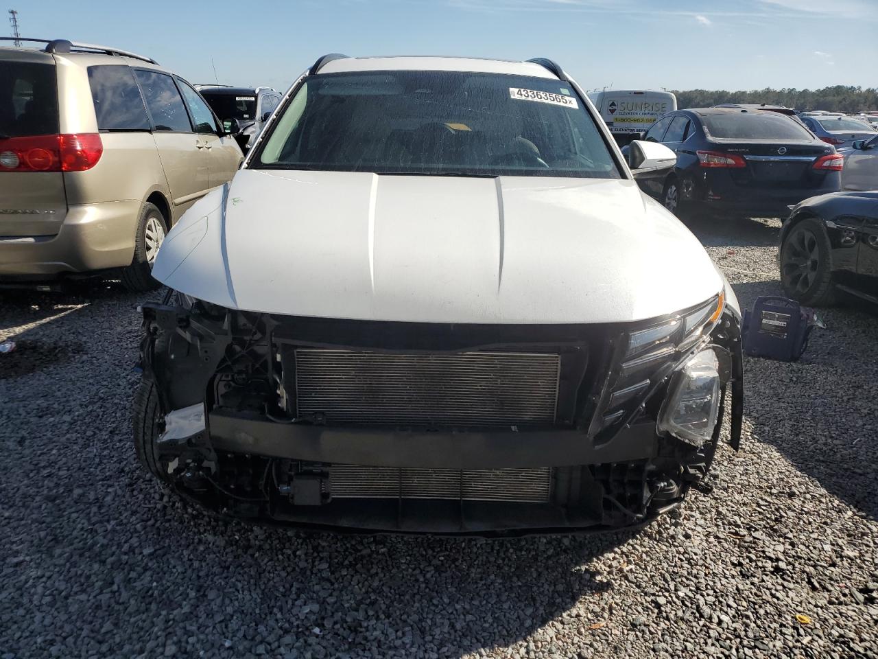 2022 HYUNDAI TUCSON SEL VIN:5NMJC3AE6NH127527